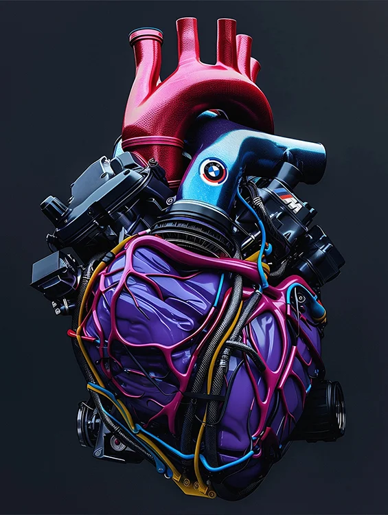Car Heart — BMW M3
